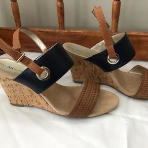 Anne Klein Wedge Sandals